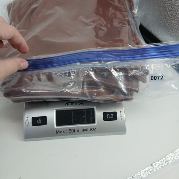 Abercrombie & Fitch Faux Leather High Waist Cropped Straight Pants Womens LG - Picture 10 of 10